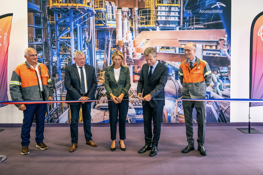 ARCELORMITTAL FOS-SUR-MER INAUGURATES ITS LADLE FURNACE